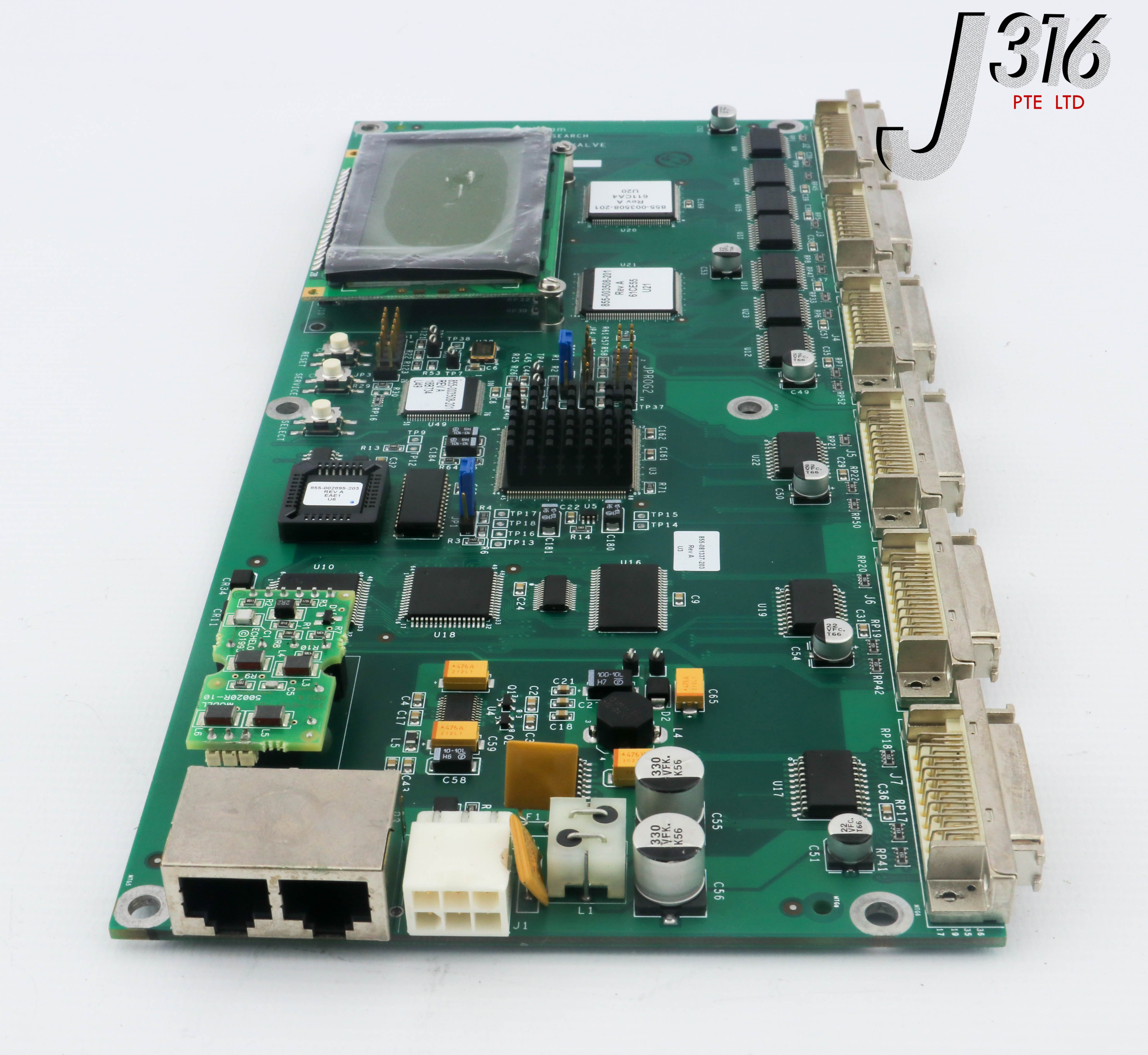 26429 LAM RESEARCH PCB, NODE ROCKER VALVE W/ LCD & 50020R-10 810